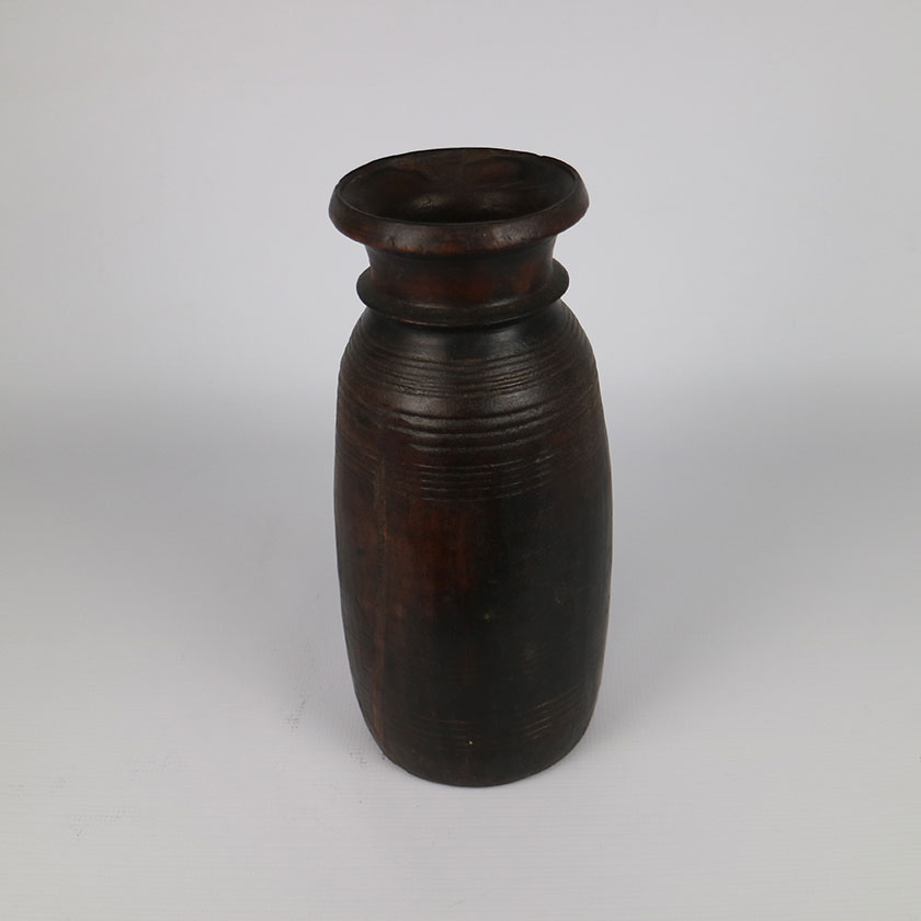 WOOD OIL POT