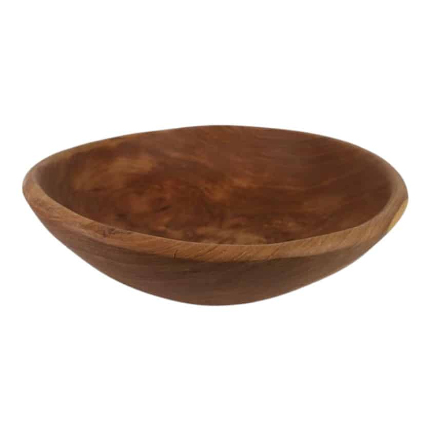 WOOD BOWL 12" ROUND