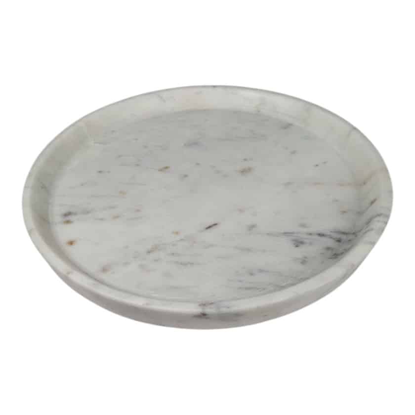 MARBLE ROUND TRAY