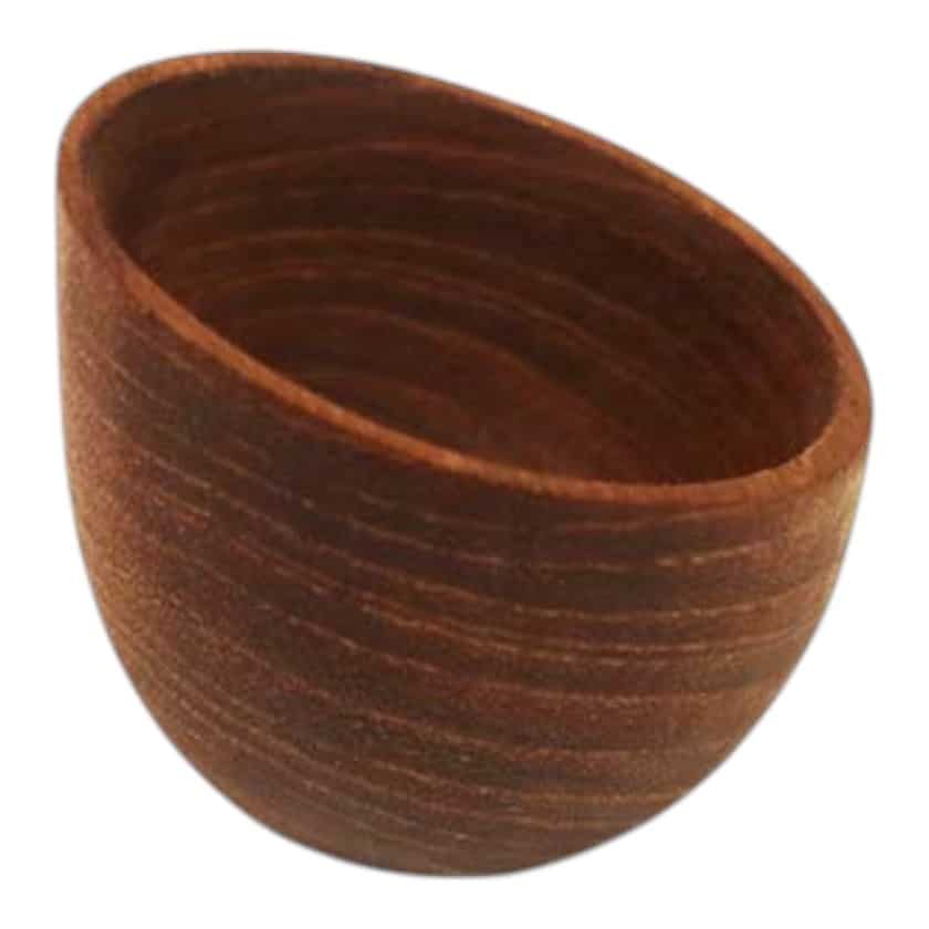 TEAK CONDIMENT BOWL
