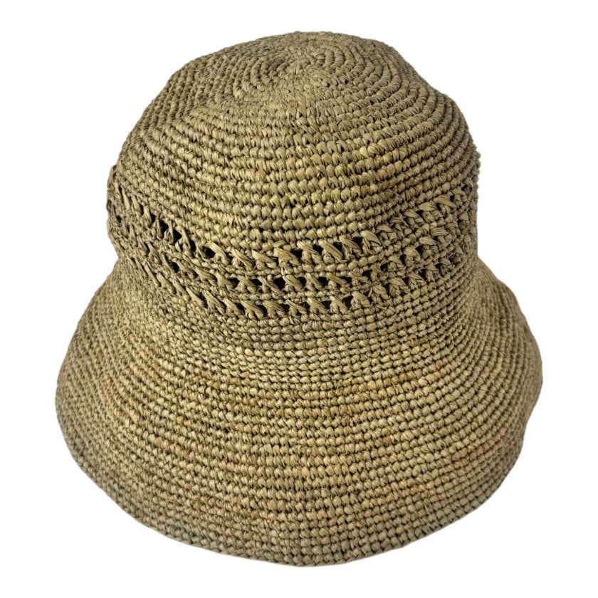 RAFFIA HATS CROCHET LADIES LARGE THE