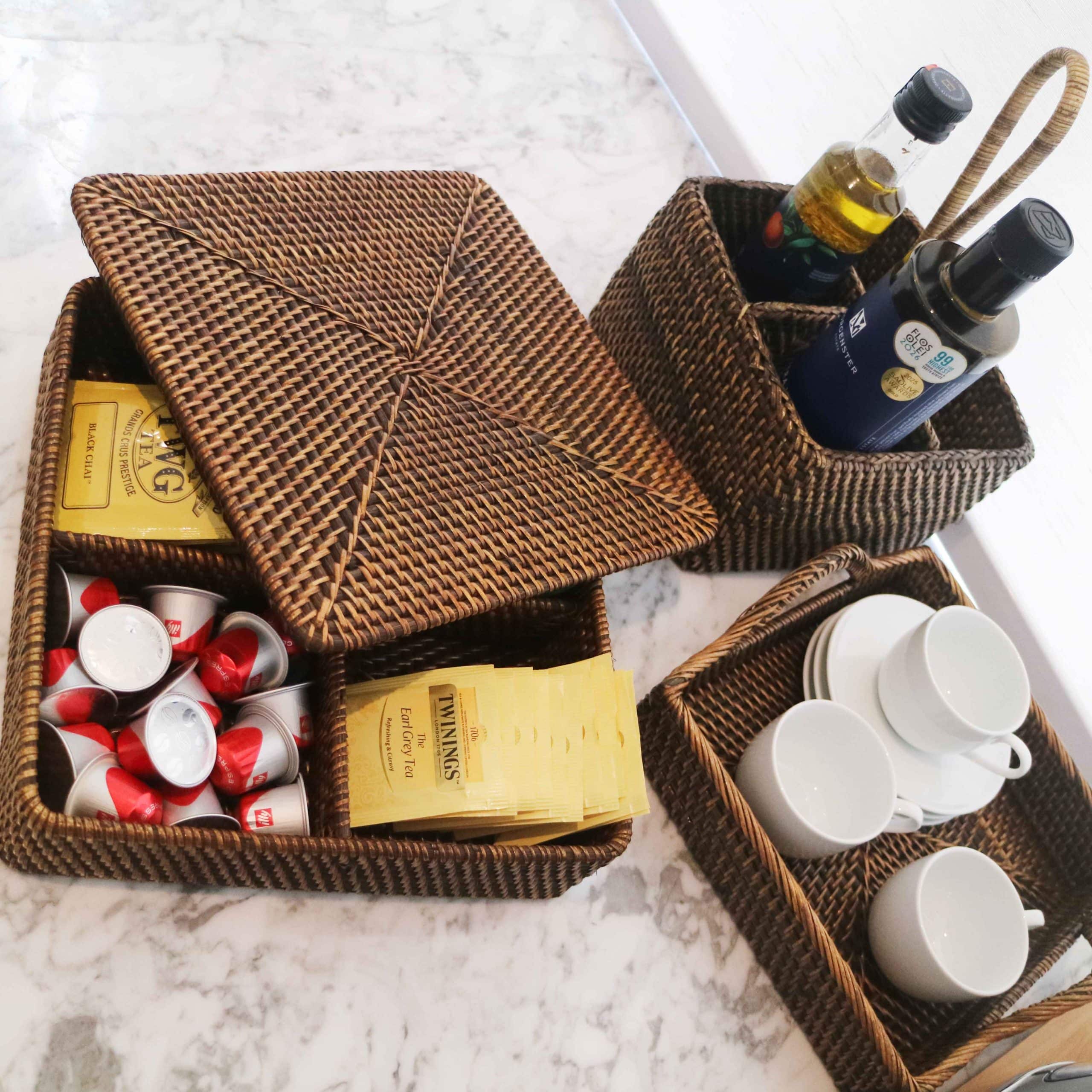 Rattan Kitchen Baskets