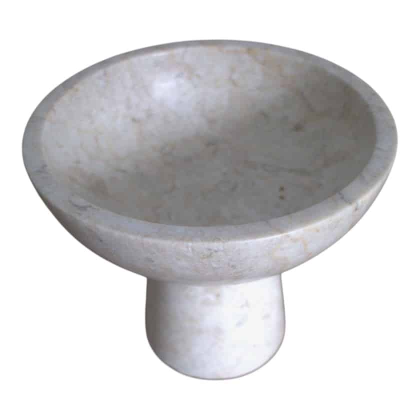 MARBLE STAND SMALL NATURAL MAT