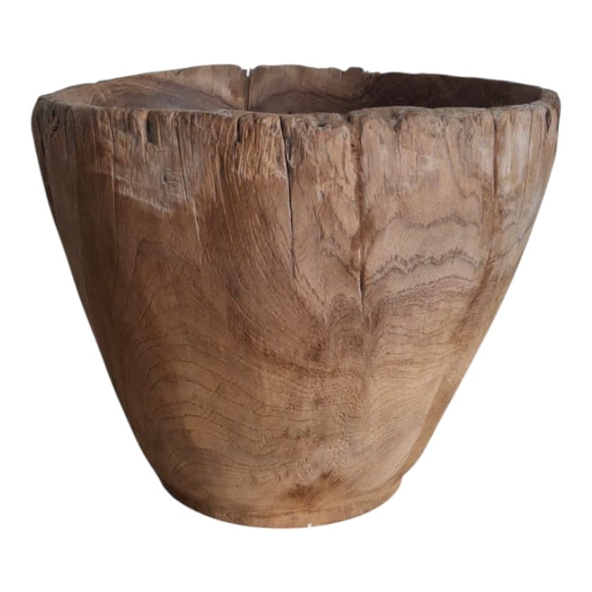 TEAK ROOT EROSION VASE