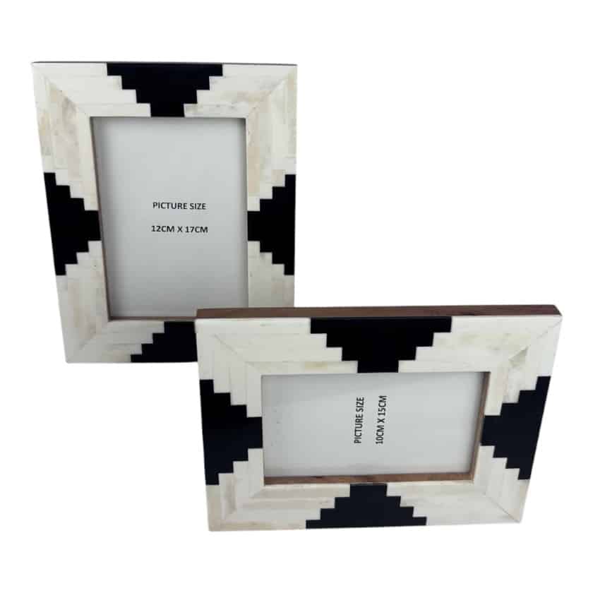 BONE FRAME STEP BLACK & WHITE