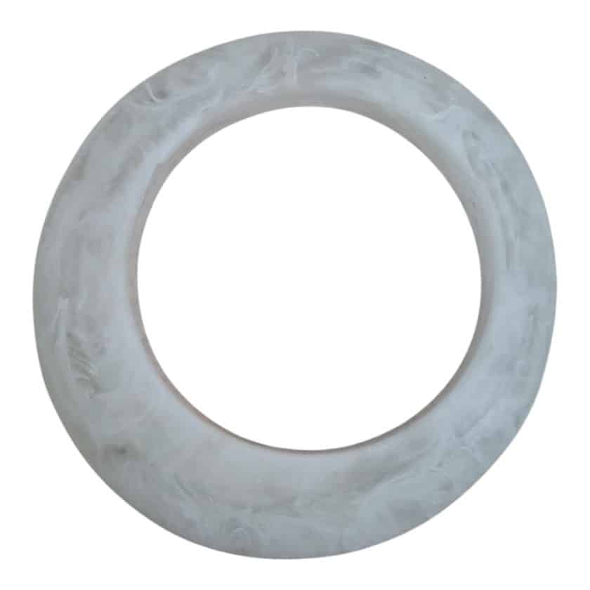BRACELET WHITE BANGLE LARGE
